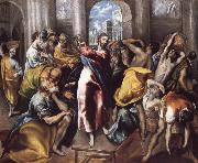 El Greco Christ Driving the Traders from the Temple china oil painting reproduction